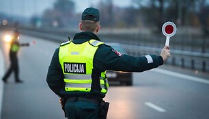 Vilniaus kelių policijos reidas