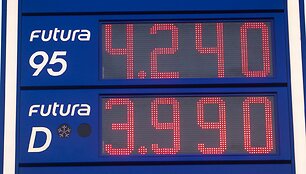 Degalų kainos &bdquo;Neste Oil&ldquo; degalinėse