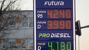 Degalų kainos &bdquo;Neste Oil&ldquo; degalinėse