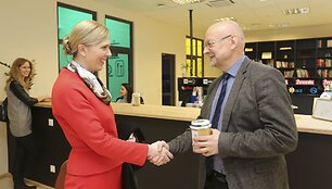 Agnė Bilotaitė ir Rimvydas Valatka