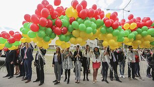 Gegužės 1-osios &scaron;ventė socialdemokratų suvažiavime