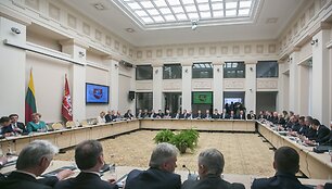 Dalia Grybauskaitė susitiko su savivaldybių merais