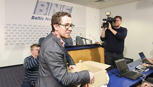 Ilja Ja&scaron;inas pristatė ataskaitą &bdquo;Putinas. Karas&ldquo;