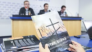 Ilja Ja&scaron;inas pristatė ataskaitą &bdquo;Putinas. Karas&ldquo;