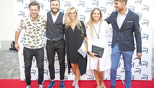 Vaidas Baumila, Indrė Aleksynaitė, Agota Ma&scaron;anauskaitė ir Romas Michailovskis