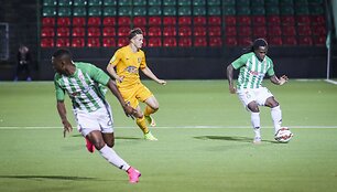 Lietuvos futbolo A lygos 28-ojo turo rungtynės Vilniuje tarp vietos &bdquo;Žalgirio&ldquo; ir &bdquo;Trakų&ldquo;.
