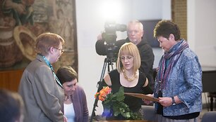 Tarptautinės vertėjų dienos &scaron;ventėje įteikta &Scaron;v.Jeronimo premija Renatai Zajančkaukaitei