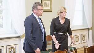 Dalia Grybauskaitė  susitiko su akademine bendruomene