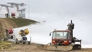Ant Liepkalnio kalno jau sninga
