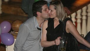  Gaudentas Janu&scaron;as  su drauge
