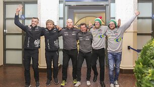 Sebastianas Rozwadowskis, Benediktas Vanagas, Mindaugas Slap&scaron;ys, Antanas Juknevičius, Vaidotas Žala ir Saulius Jurgelėnas