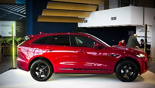  Naujasis „Jaguar F-PACE“ atkeliavo į Vilnių