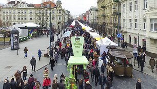 Kaziuko mugės &scaron;urmulys - i&scaron; pauk&scaron;čio skrydžio