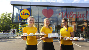 &bdquo;Lidl&ldquo; prekybos centro atidarymas Ateities gatvėje Vilniuje