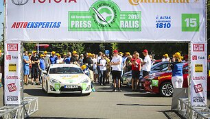 &bdquo;Press ralio&ldquo; startas Panevėžyje