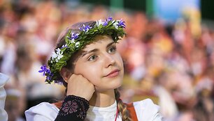 Ansamblių vakare &ndash; liaudies menas