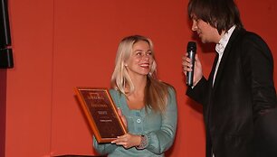 Vaida Genytė apdovanota uz drąsą