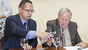 Žygimantas Pavilionis ir Vytautas Landsbergis