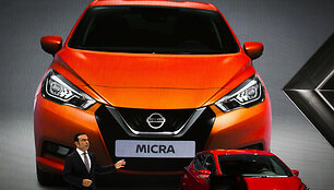 &bdquo;Nissan Micra&ldquo; pristatymas Paryžiaus automobilių parodoje
