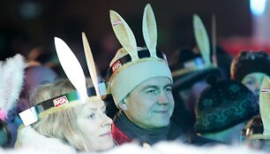 &Scaron;ventiniu koncertu sostinė sutiko Naujuosius metus
