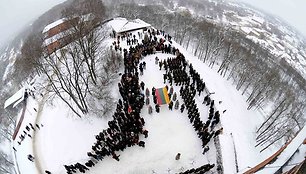 Vilniuje paminėta Lietuvos vėliavos diena ir vėliavos iškėlimo Gedimino pilyje 92-osios metinės.