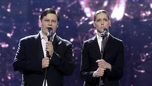 Laidos filmavimo akimirka