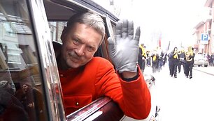 Melagių dienos akimirka Užupyje