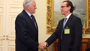 Valdas Adamkus ir Algirdas Gediminas &Scaron;emeta