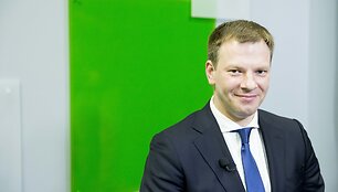 15min studijoje apie mokesčių reformą pasakoja finansų ministras Vilius &Scaron;apoka