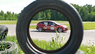 Žurnalistų ralio &bdquo;Lietuva 2011&ldquo; akimirka