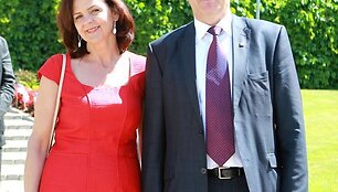 Algirdas Butkevičius su žmona