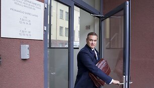 Ministro Eimučio Misiūno vizitas migracijos departamente