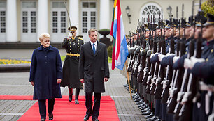 Prezidentė Dalia Grybauskaitė Prezidentūroje susitiko su Liuksemburgo Didžiuoju Hercogu Henriu