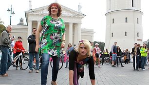 Varžybų akimirka