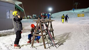 Liepkalnyje atidarytas slidinėjimo sezonas