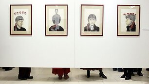 Jurgos Ivanauskaitės parodos &bdquo;Jurga Ivanauskaitė (1961-2007). Sankryžos&ldquo; ir knygos &bdquo;Angelo rūbas&ldquo; pristatymas.