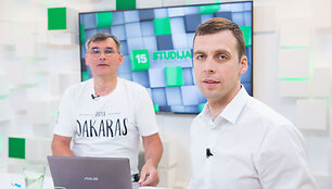 Žilvinas Pekarskas ir Arūnas Gelažninkas