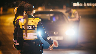 Per &bdquo;Kultūros naktį&ldquo; Vilniuje surengtas kelių policijos reidas