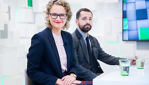 Au&scaron;rinė Armonaitė ir Karolis Liutkevičius