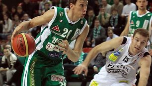 &bdquo;Žalgirio&ldquo; ir &bdquo;Lietuvos ryto&ldquo; rungtynių akimirkos