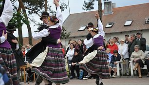 Festivalio Nidoje atidarymo akimirka