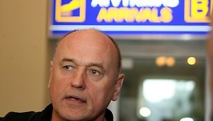 Lietuvos moterų krep&scaron;inio rinktinė Vilniaus oro uoste
