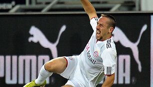 F.Ribery pasirodymas rungtynėse ir trauma