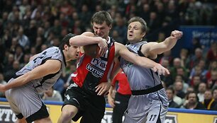 Antrosios Europos taurės Top-16 etapo rungtynės: Vilniaus &bdquo;Lietuvos rytas&ldquo; - Bilbao &bdquo;iurbentia&ldquo; (2008.02.03)