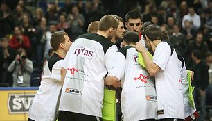 Antrosios Europos taurės Top-16 etapo rungtynės: Vilniaus &bdquo;Lietuvos rytas&ldquo; - Bilbao &bdquo;iurbentia&ldquo; (2008.02.03)