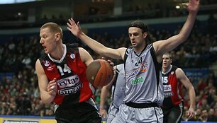 Antrosios Europos taurės Top-16 etapo rungtynės: Vilniaus &bdquo;Lietuvos rytas&ldquo; - Bilbao &bdquo;iurbentia&ldquo; (2008.02.03)