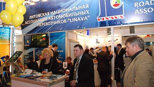 Lietuvos vežėjai tarptautinėje transporto ir logistikos parodoje &bdquo;TransRusija 2009&ldquo;.