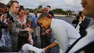 Barackas Obama atvyko į Havajus