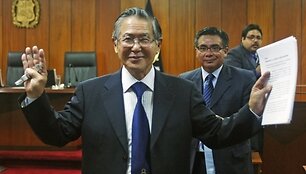 Buvęs Peru prezidentas Alberto Fujimori