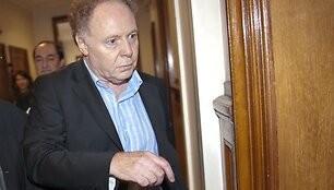 Paryžiaus scientologijos centro direktorius Alainas Rosenbergas. 